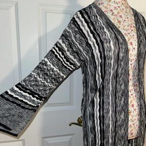 White House Black Market long duster cardigan/sweater